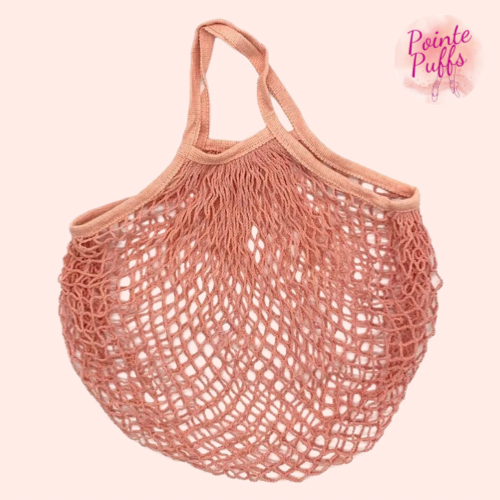 Pointe Puffs Net Pointe Shoe Tote