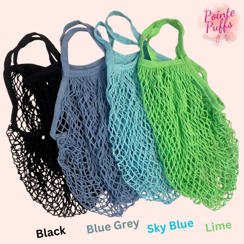 Pointe Puffs Net Pointe Shoe Tote