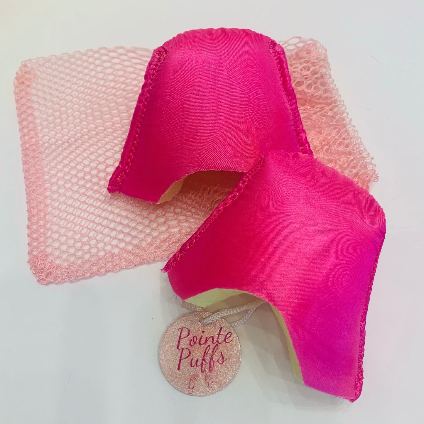 Almohadillas para los dedos de espuma viscoelástica Pointe Puffs: soporte completo
