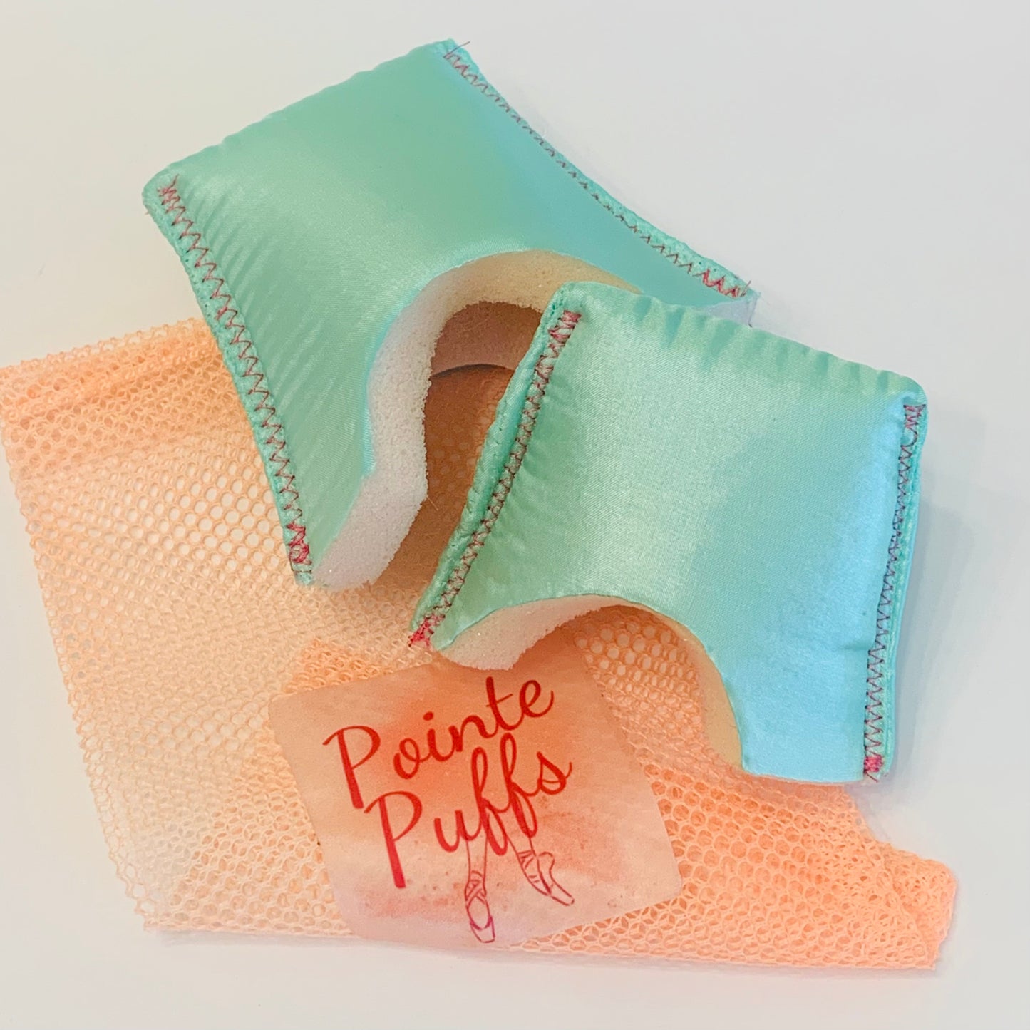 Pointe Puffs Memory Foam Toe Pads - Light Support
