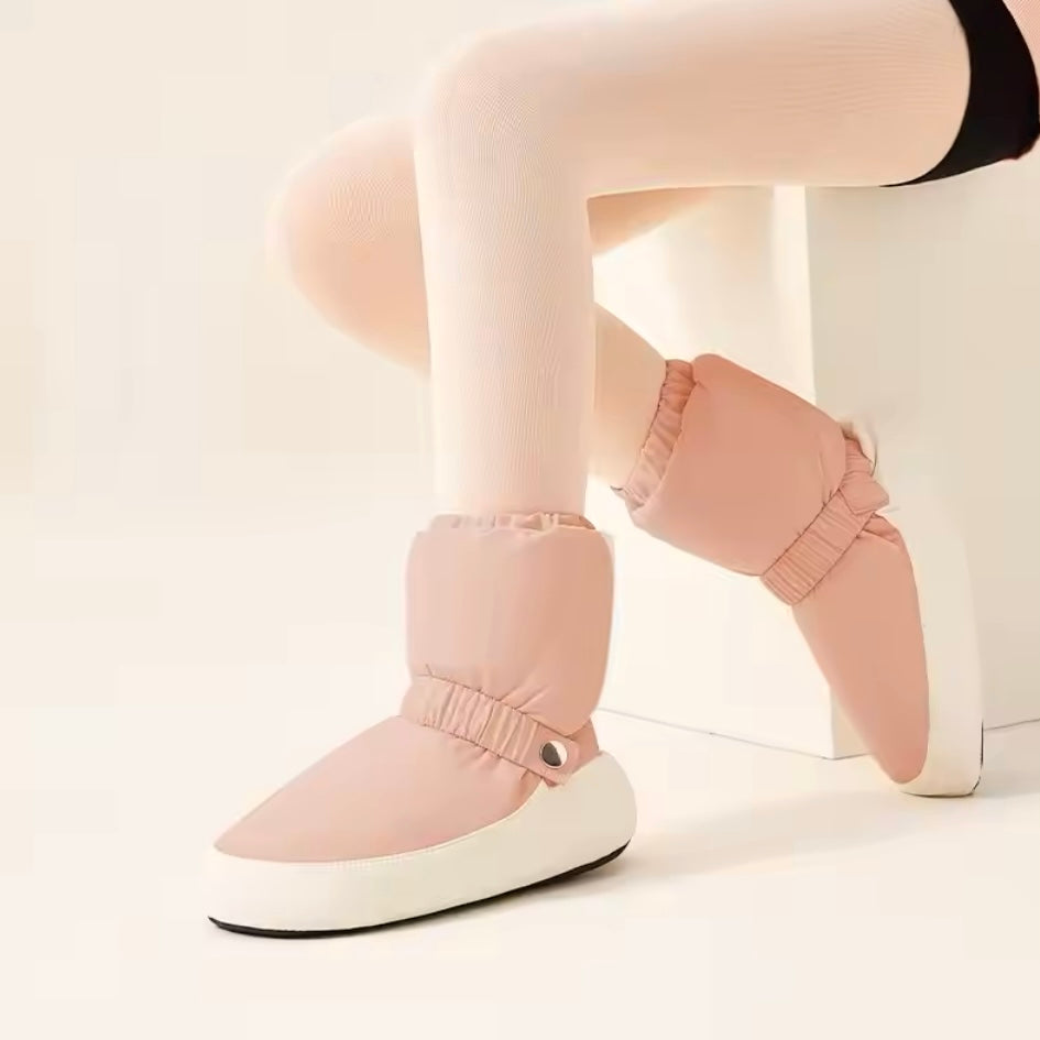 Botines de calentamiento para ballet/danza