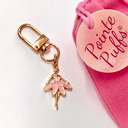 Ballerina Charm Keychain