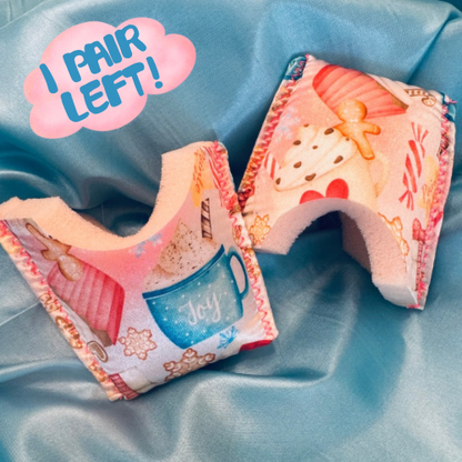 “Winterland” Pointe Puffs Toe Pads- Limited Edition!